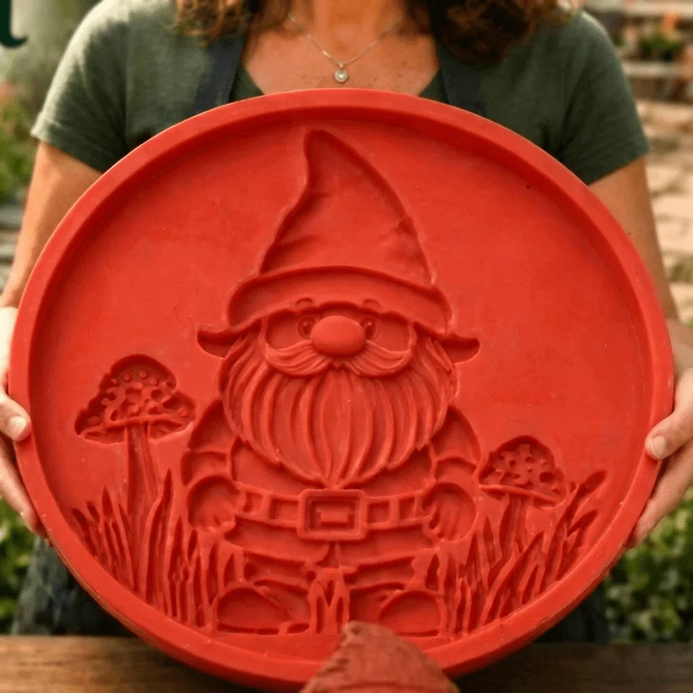 Art Reusable Stepping Stone Mold Silicone DIY Concrete Garden Path Mould Creative Handmade Concrete Mold Yard