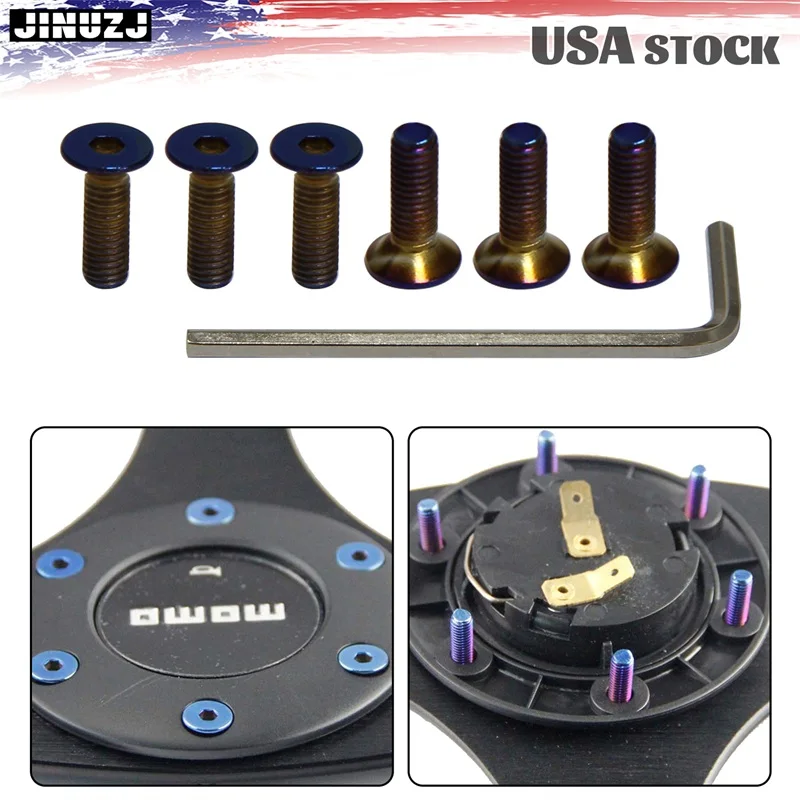 6Pcs Steering Wheel… - image