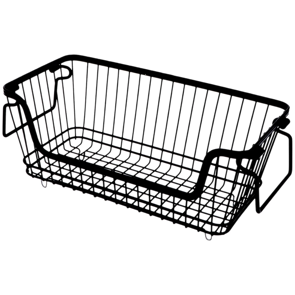 

Fruit Vegetable Storage Basket Small Iron Wire Baskets Bathroom ganizer Farmhouse Style Multi Functional Metal Wire