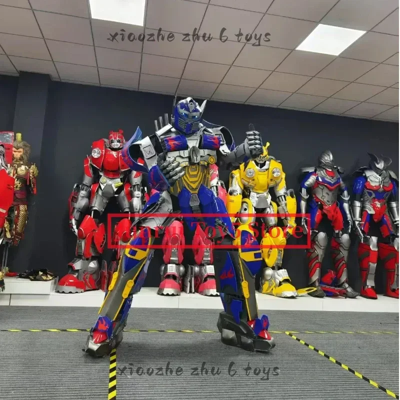 

Adult Scale Humanoid Robot Costume Life Size Wearable Toy Doll for Movie Role-Playing Activities