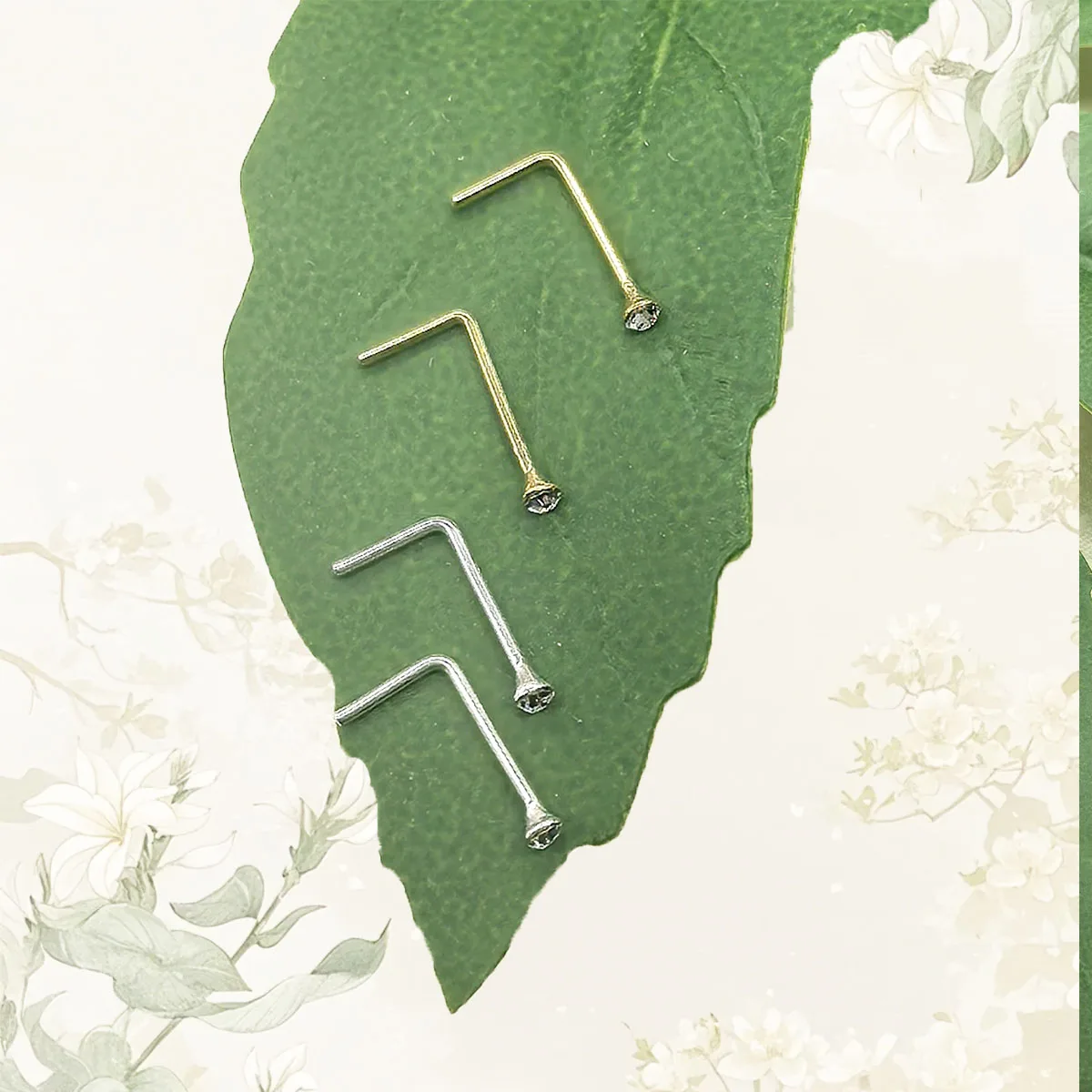 

Серебряная серьга-гвоздик для пирсинга носа из стерлингового серебра 925 пробы, шарообразная, миниатюрная, 1.0мм, 1.2мм, 1.5мм, 1.8мм, 2.0мм