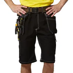 Summer Work Shorts For Men Utility Pockets Work Pants Workwear Trousers