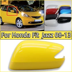 Couvercle de rétroviseur de voiture pour Honda Fit Jazz, coque peinte, boîtier, 2008, 2009, 2010, 2011, 2012, 2013, GE6, GE8, GP1