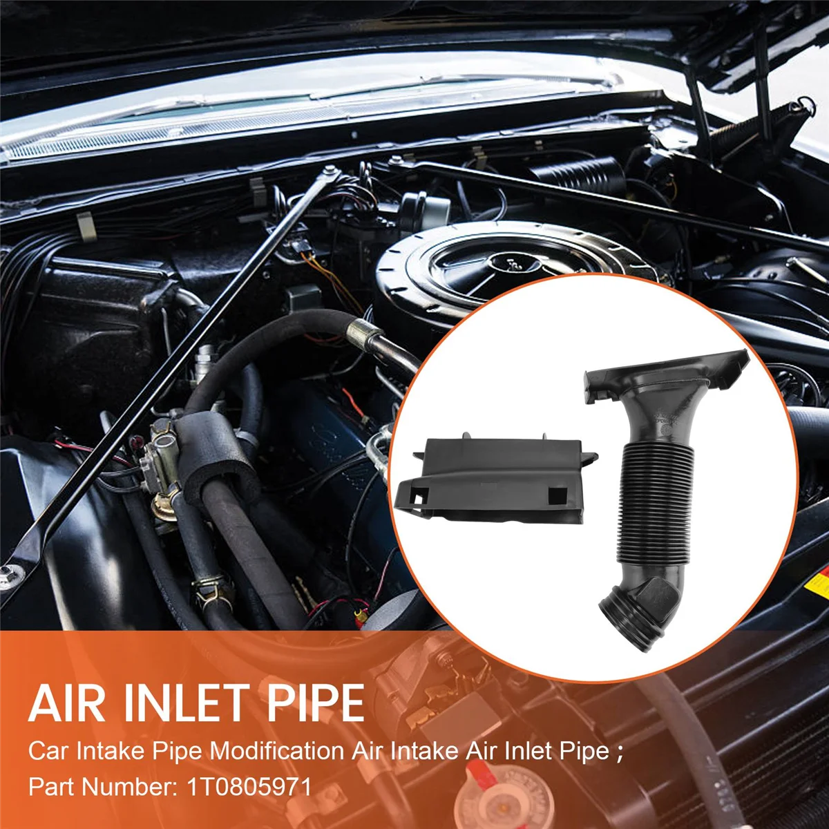 รถท่อไอดีการปรับเปลี่ยน Air Intake Air Inlet ท่อสําหรับ Skoda Rapid New Santana Jetta -Polo 2014-2019 1T 0805971 _X01A