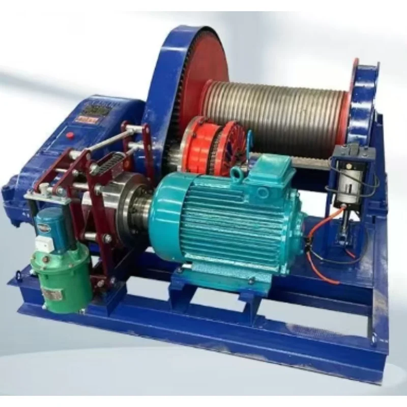 Electronically controlled speed control winch Cable puller Hydraulic traction anchor winch