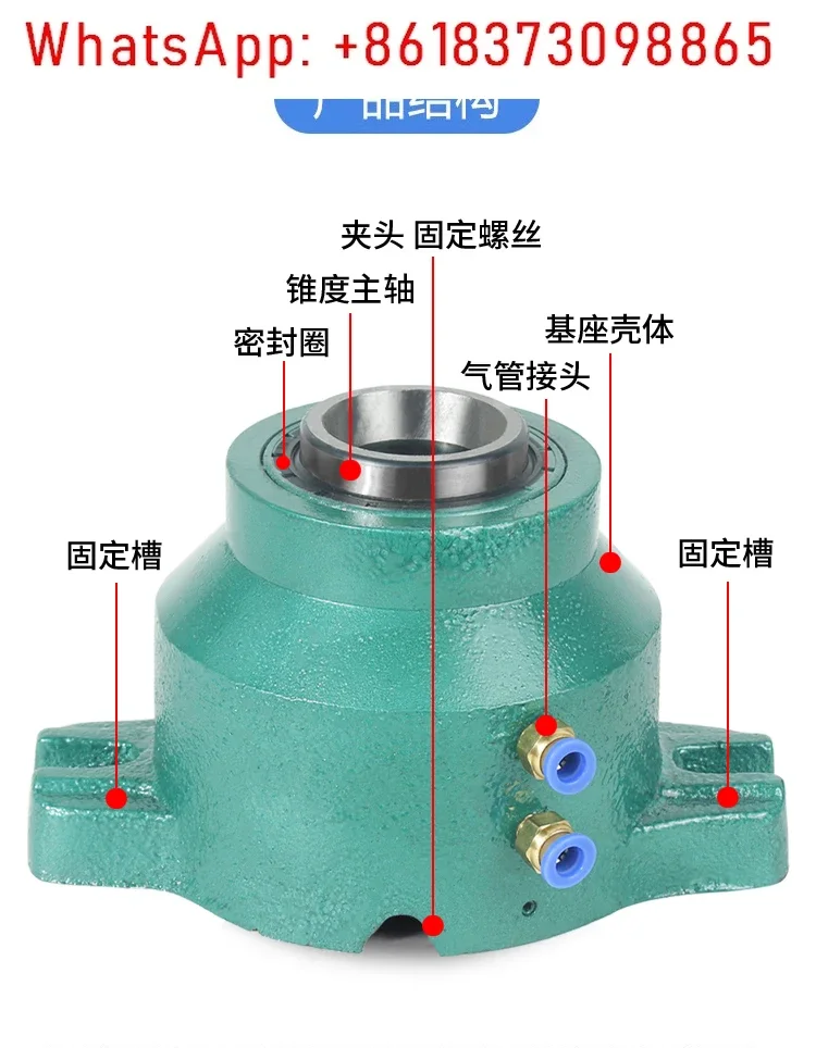 15  20 25  32 type horizontal indexing vertical pneumatic chuck seat instrument