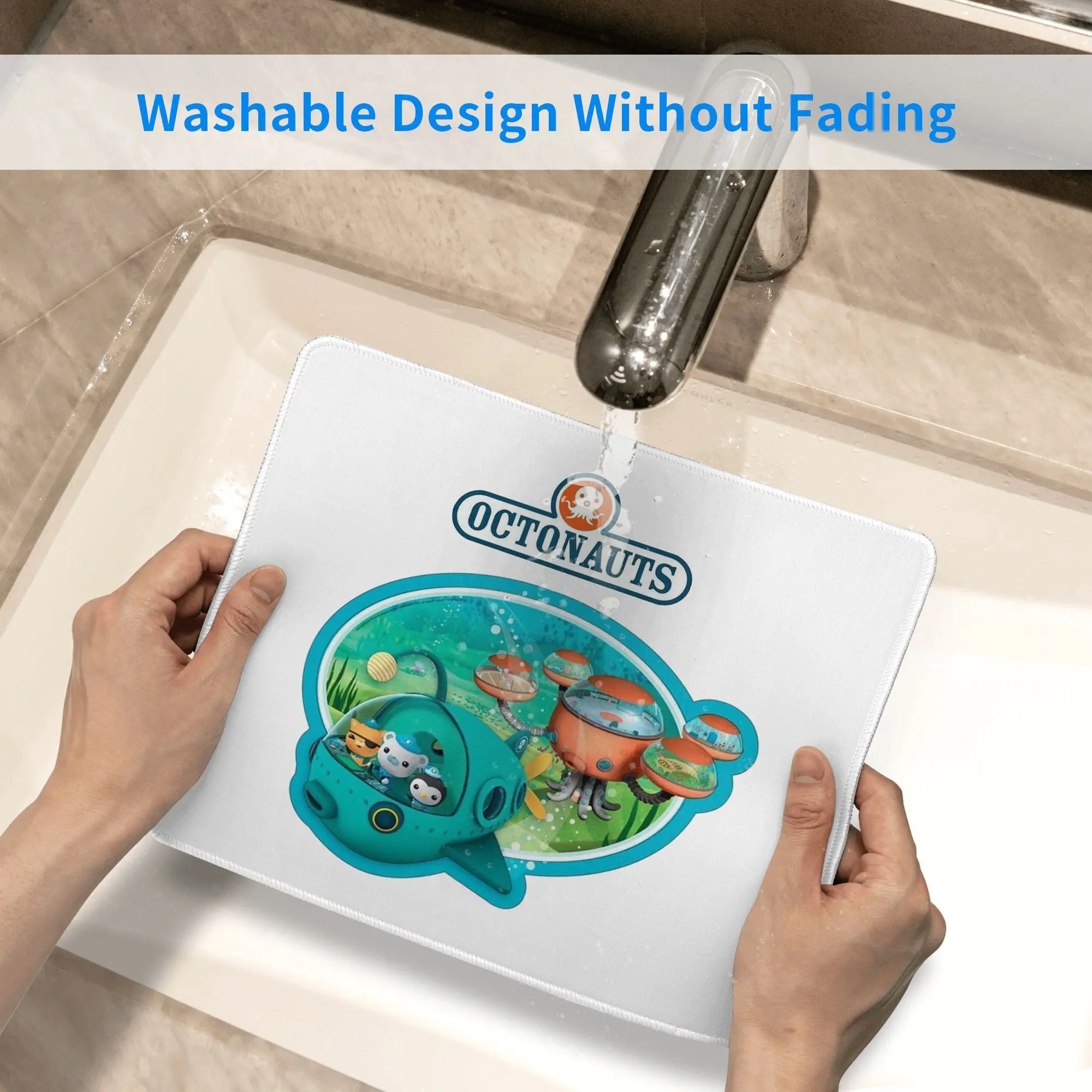 子供 Kwazii オクトノーツマウスパッドコンピュータキーボードマウスマットゲーム PC ラップトップデスクマットオフィスアクセサリーテーブルマット