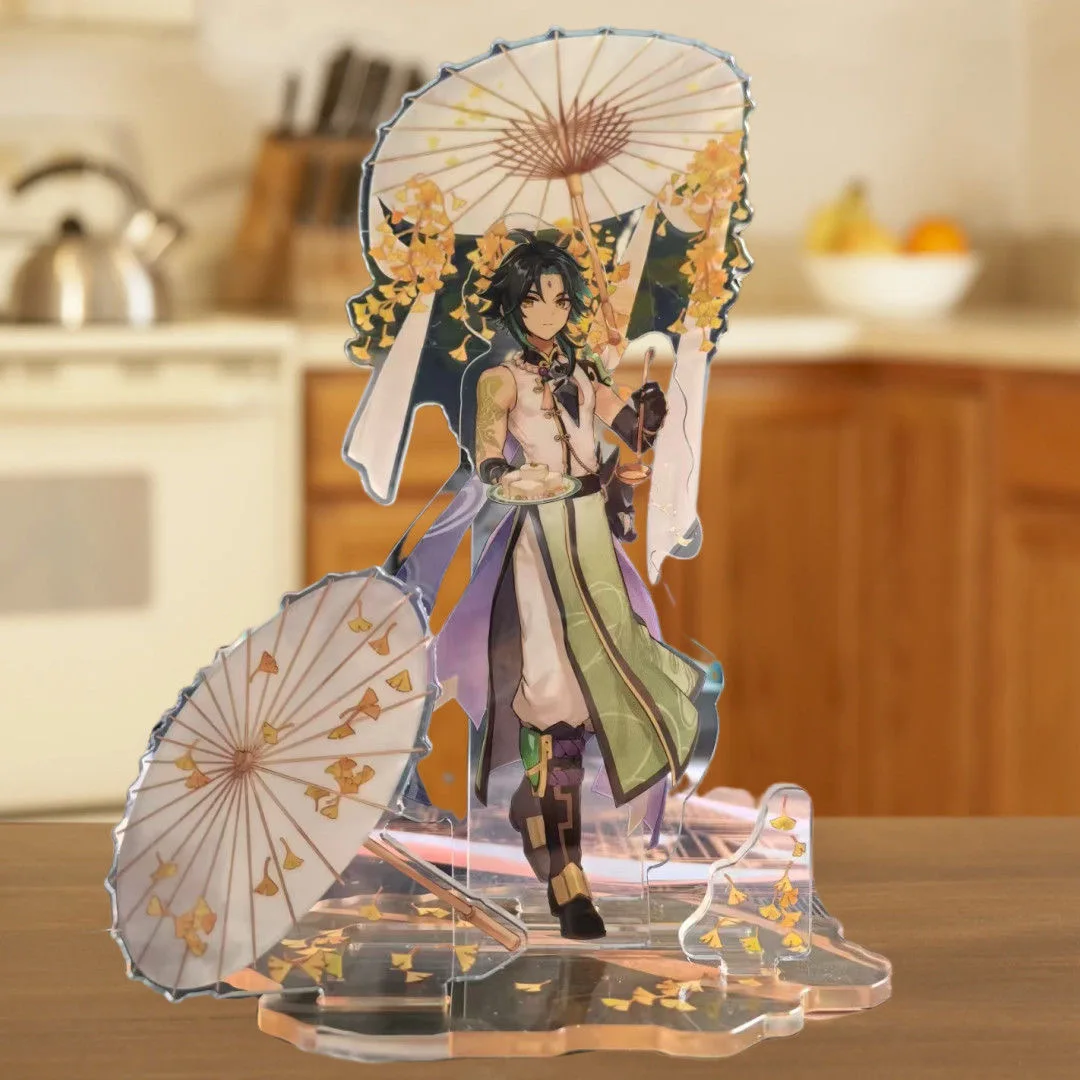 

New High Beauty Umbrella Under the Flourishing Charm, Homemade Acrylic Plaque Desktop Ornament, Ultra Exquisite Decoration