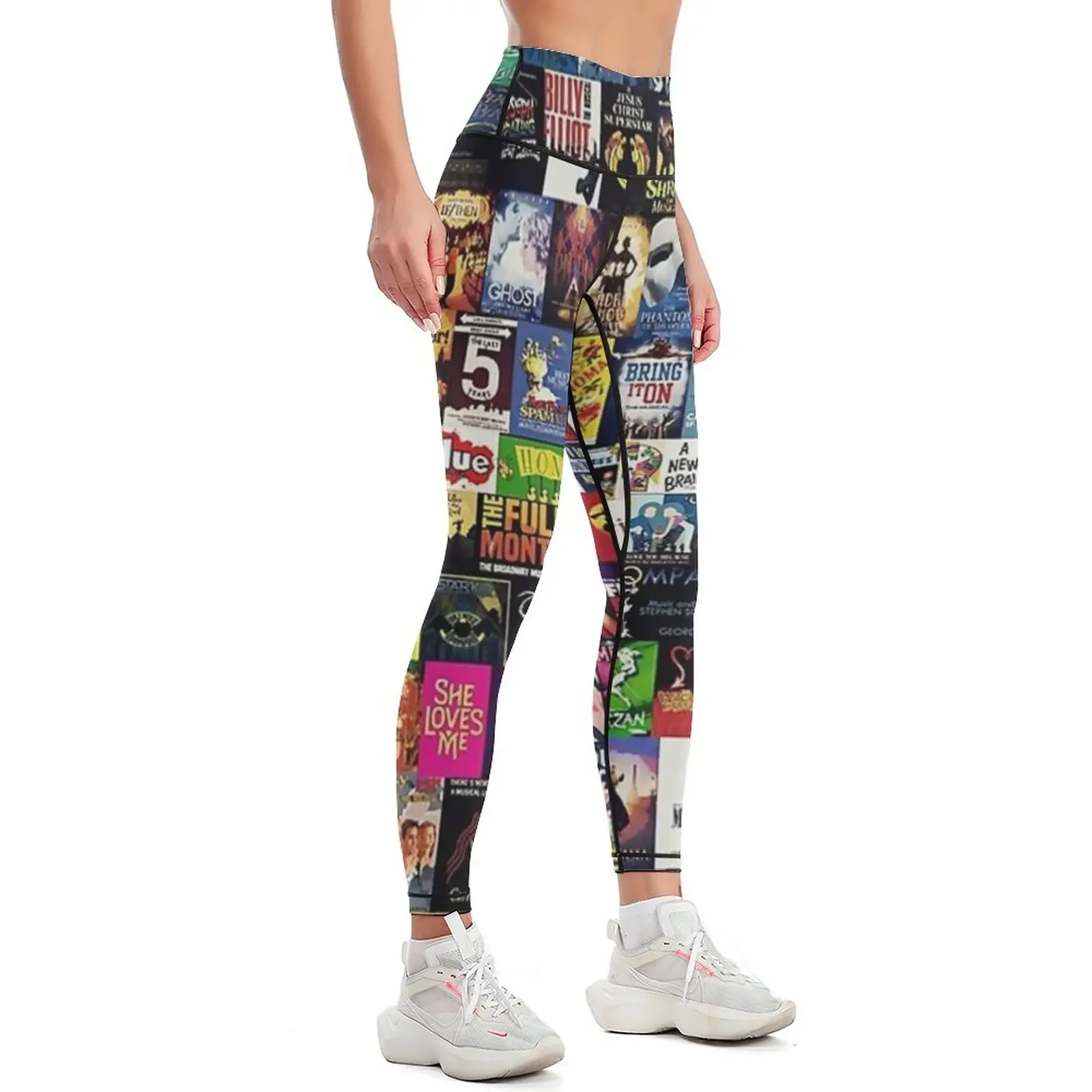 musicals broadway west end Leggings jogging pants harem pants sports tennis for Womens Leggings