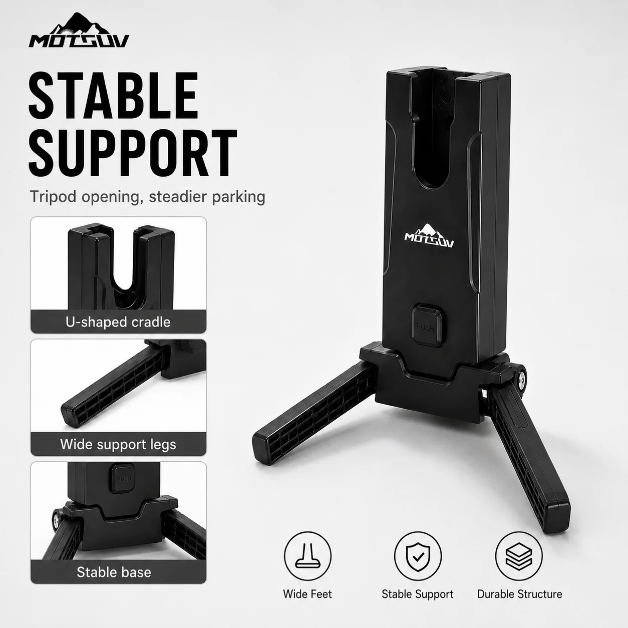 Cycling Gear Stand - 4 Stück ﻿ Faltbarer Fahrradständer, Tragbare