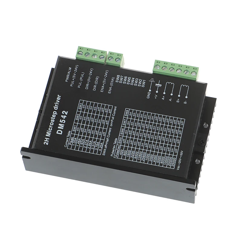 1PC Stepper Motor Driver 86 Stepper Motor DM542/556/860 DSP Digital DH860H 2 Phase Drive Board Motor Controller