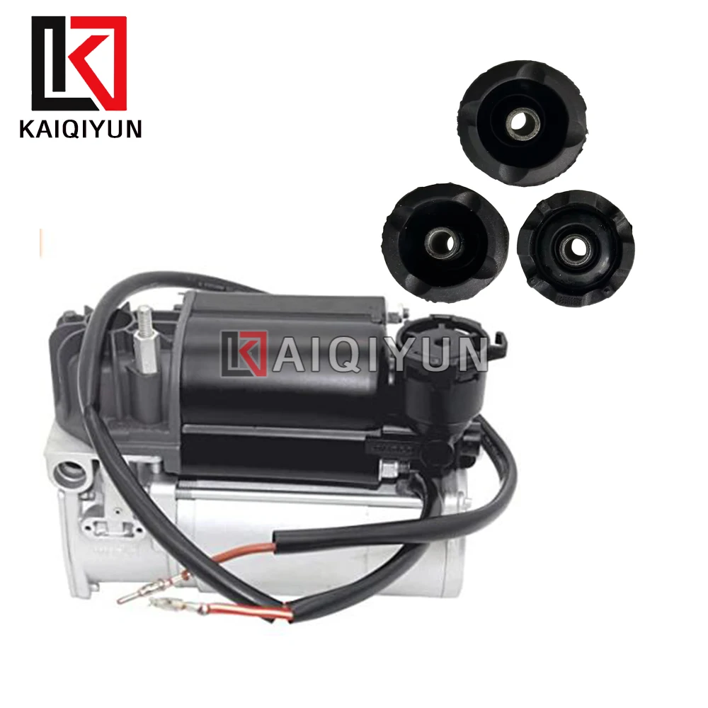 Brand New Air Suspension Compressor Pump For BMW X5/E39/E53/E65/E66 2Wheel Drive with Bracket Rubber Mounting 37226787616