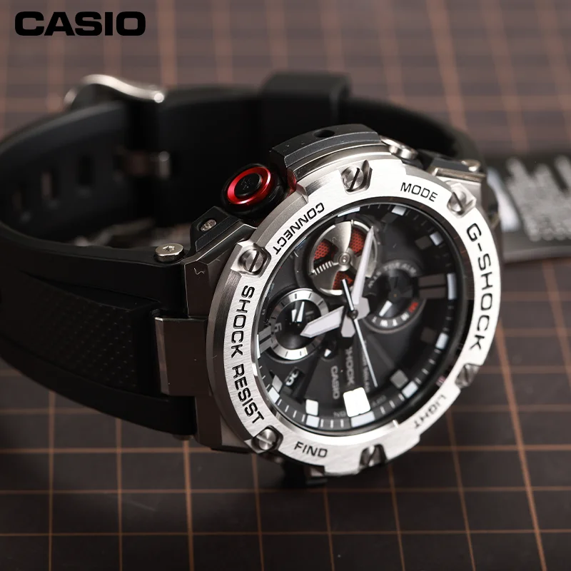 Casio GST-B100 G-SHOCK Series Luxury Men\'s Watch Stars Same Trend Multi Dial Multifunctional Bluetooth Connection Sports Watch