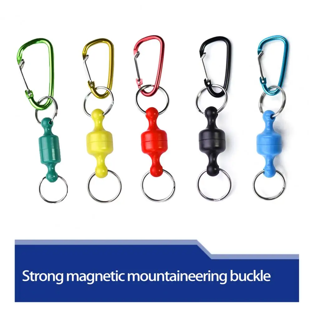 Anti-rust Fishing Buckle Simple Operation Multifunctional Functional Magnetic Net Release Clip Hanging Holder