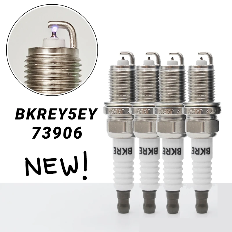 

1/4PCS BKR5EY-7390 Iridium Spark Plug For HONDA ACCORD PILOT ACURA CL MDX MAZDA DODGE/Nissan Bluebird/Sunny/Primera/Quest/Serena