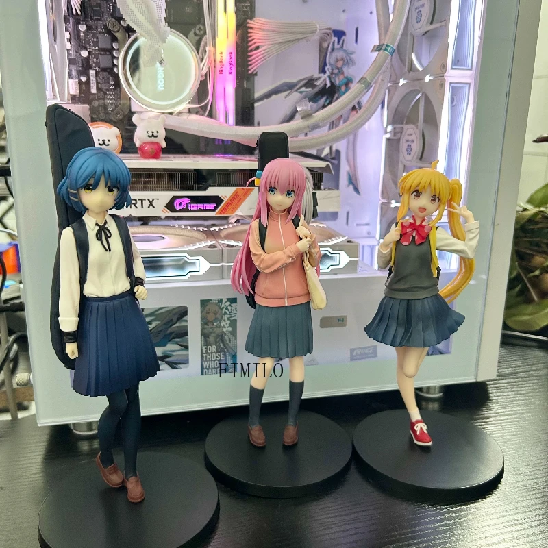 Kute Anime Kita Ikuyo Bocchi Tee Rock Ijichi Nijika Figur Yamada Ryo Nendoroid Gotou Hitori Figuren PVC Desktop Ornament Spielzeug