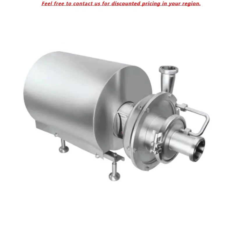 

DONJOY ZLX Hygienic Stainless Steel Food Grade 316L Self-Priming Centrifuge Pump CIP Backhaul With Low Noise Transport Equipment