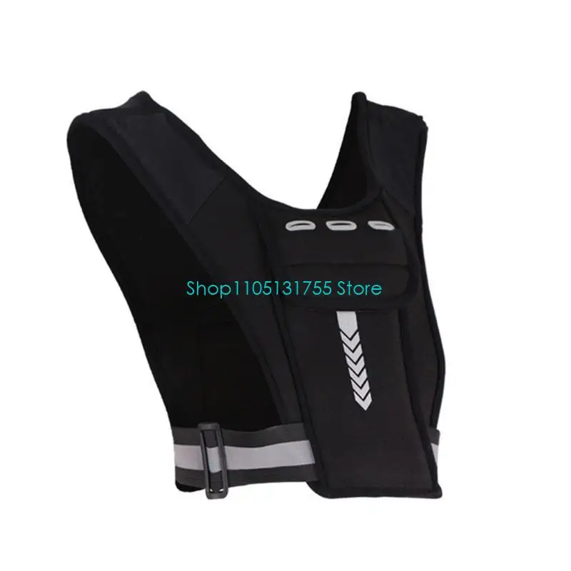 

K0EF Светоотражающий держатель для телефона для бега с карманом для бутылки с водой Держатель для телефона Jogger