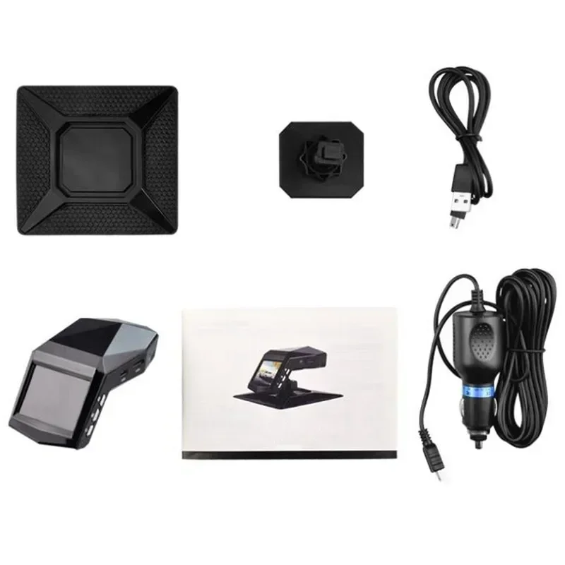 كاميرا DVR Dash للسيارة ، مسجل فيديو ، تسجيل دورة ، رؤية ليلية ، مسجلات سيارة ، مسجل ، دقة 4K عالية ، P ، زاوية #2