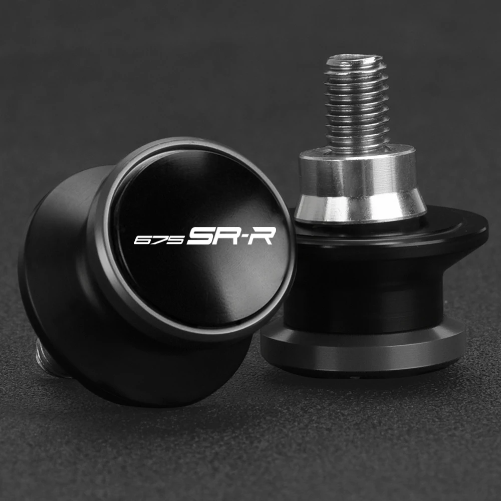Für CFMOTO CF MOTO 675SRR 675 SR-R 675 SRR 675 2024 2025 Motorräder Zubehör 10 MM Schwinge Spulen Hinten Ständer schrauben Sliders