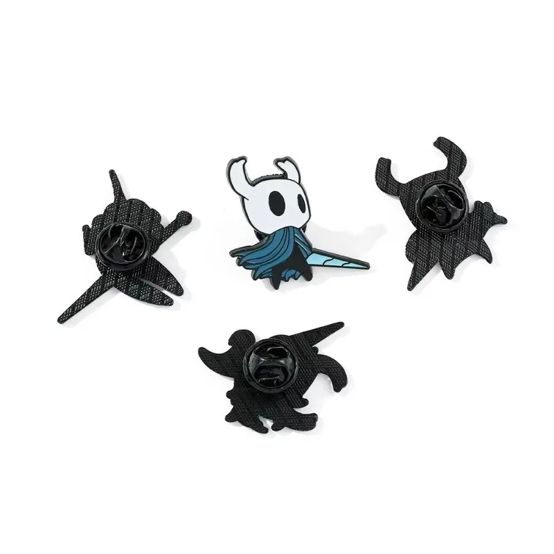 Hollow Knight 4Pcs Enamel Pin Set Metal Brooch Badge Game Cosplay Lapel Pin Backpack Clothes Jewelry Accessories Fans Gifts view 4