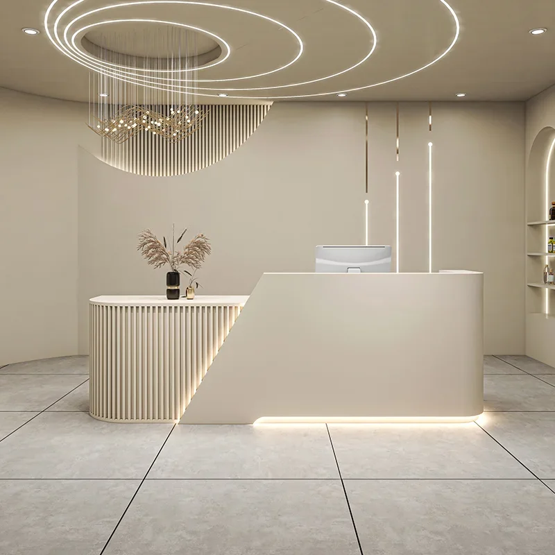 

Italian Style Clothing Store Reception Desks Beauty Salon Simplicity Reception Desks Luxury Office Furniture Receptionen HBRD