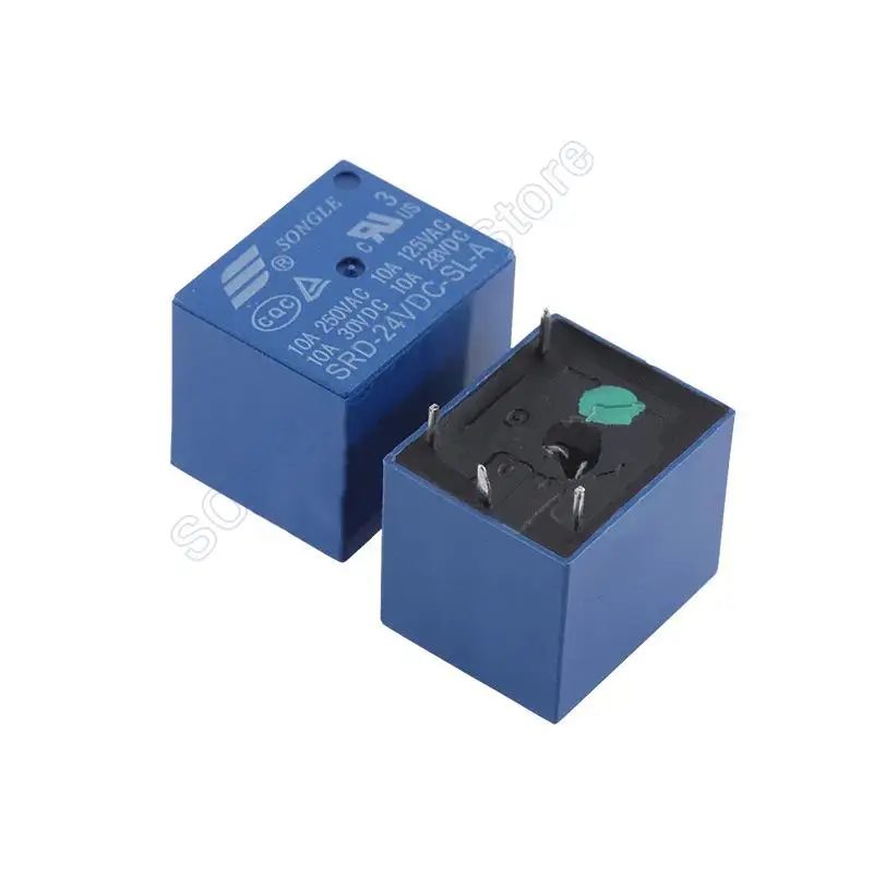 5Pcs T73 Relay SRD -3V 5V 6V 9V 12V 24V 48VDC -SL-C 10A 250VAC 5PIN SRD-05VDC-SL-C SRD-012VDC-SL-C SRD-24VDC-SL-C SRD-48VDC-SL-C