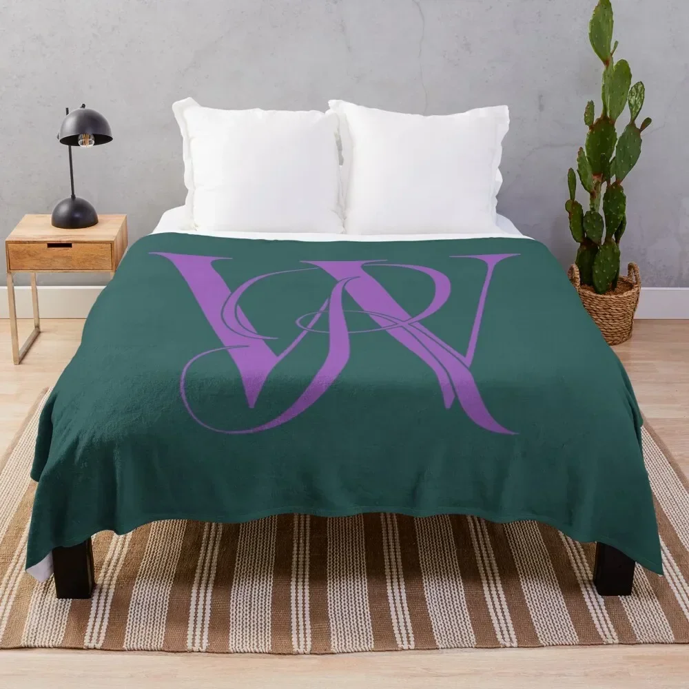 Robbie Williams Logo Throw Blanket Decorative Beds Heavy Bed covers Blankets