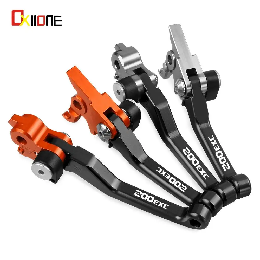 

Fit FOR 200EXC 200 EXC 2009 2010 2011 2012 2013 2014 2015 Motocross Foldable Pivot Dirt Bike Brake Clutch Levers Handle Lever