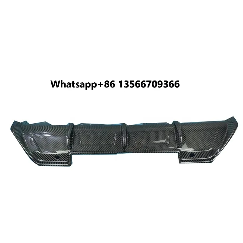 

Automotive Parts Dry Carbon Fiber Rear Bumper Lip for X5M F95 X6M F96 AK Style Rear Diffuser