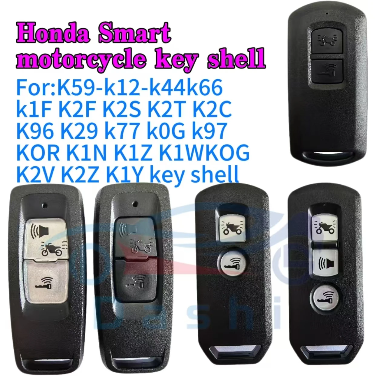 da shi Honda remote key replacement shell PCX PCX160, K1Z,Motorcycle X-ADV SH 300 150 125 Forza PCX 150 Hybrid K01 K77 K96 K97