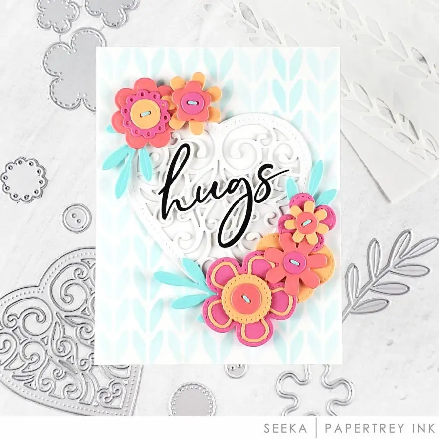 2024 أكتوبر جديد الفئران المشاعر المعادن قطع يموت Diy بها بنفسك سكرابوكينغ الحرف صانع ألبوم صور قالب اليدوية الديكور #5