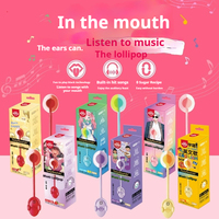 Music Candy Toys Fruit Flavors Can Singing, Lighting,Luminous，Anime Figure Song Mashup Multilingual Children Fun Toy Gift Wholes