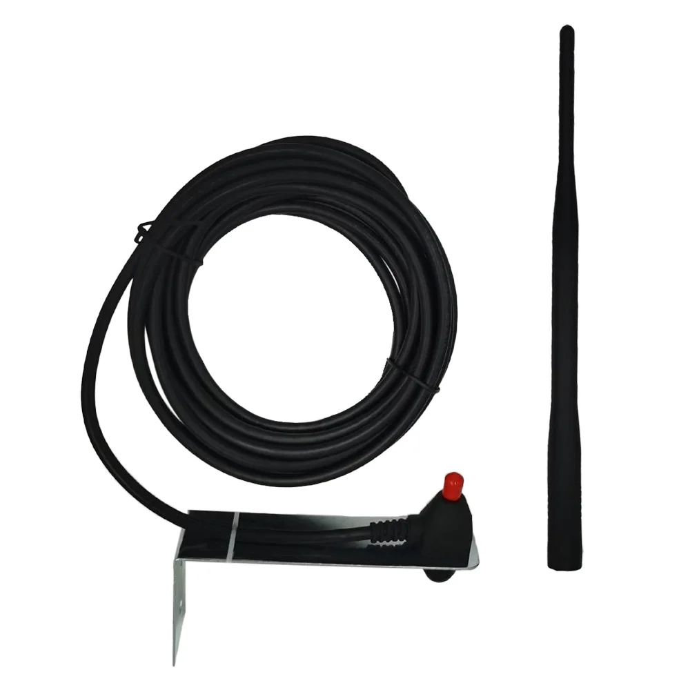 Outdoor Waterproof 433mhz Antenna ultra-long Distance Extender Up to 5m cable for DOORHAN ECOSTAR AVIDSEN Garage Remote Control