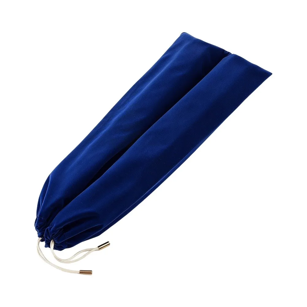 1Pcs For Velvet Drawstring Carry Bag For Mahjong Rack Storage Bag Multifunctional Dual Pocket Pouch Soft Sleeve Organizer