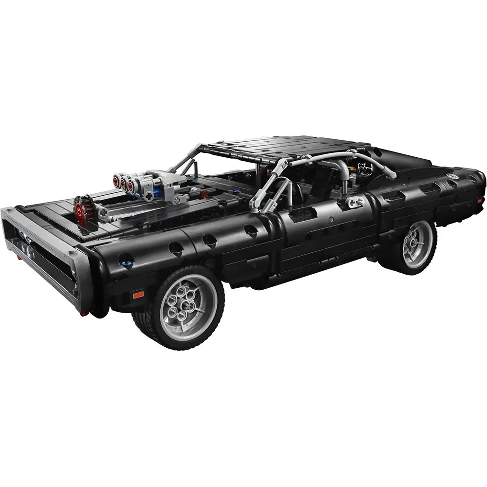 Technic Fast Furious Charger Toy Racing Car 1077PCS  Model Building Kit, Collector's Set Gift Idea for Kids, Teens, and Adults