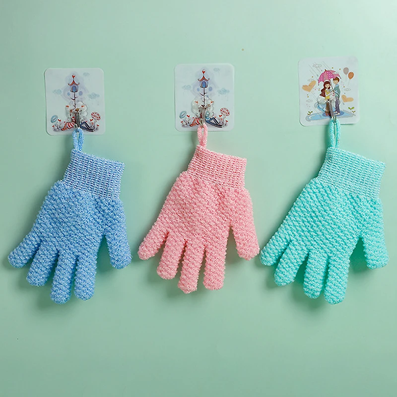 2PCS Exfoliating Bath Gloves Set for Shower Deep Cleaning Body Scrubbing Gloves for Women And Men