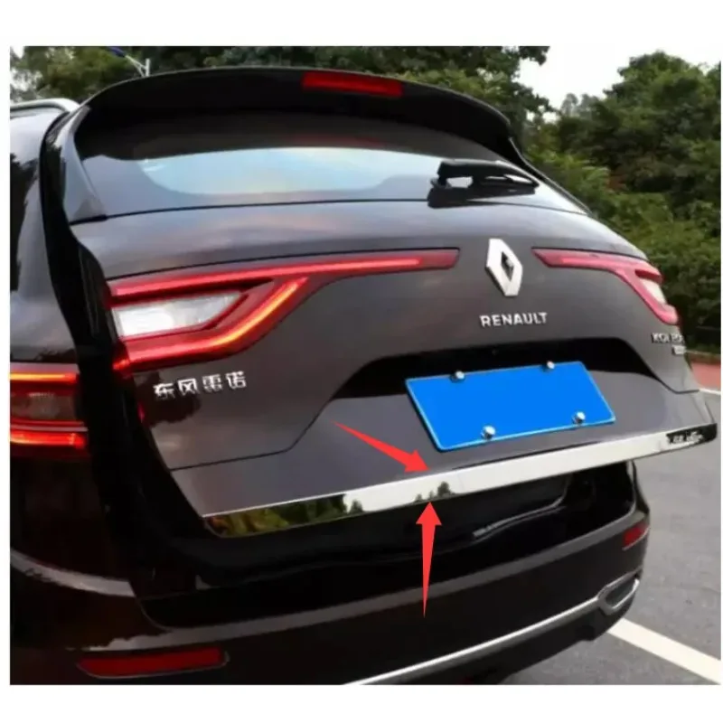 

2017 2018 2019 2020 для Renault Koleos задняя дверь багажника, крышка багажника, накладка на заднюю дверь, декоративная полоса, автомобильные аксессуары