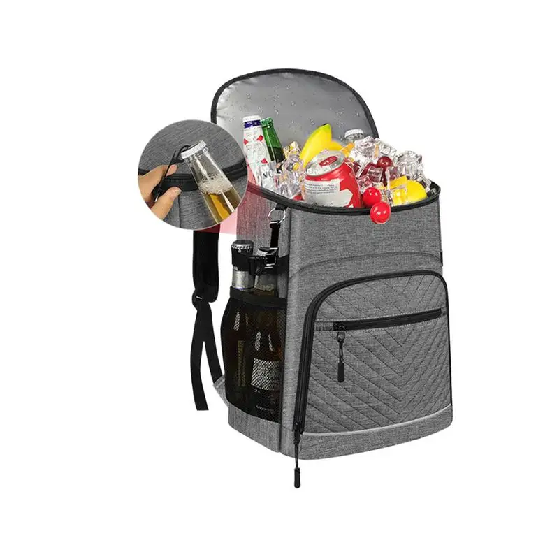 

Cooler Backpack Ice Chest Backpack Cooler Bag 30 Can Capacity Camping Packs for Hiking Work Picnic Travel Fishing Boating Beach