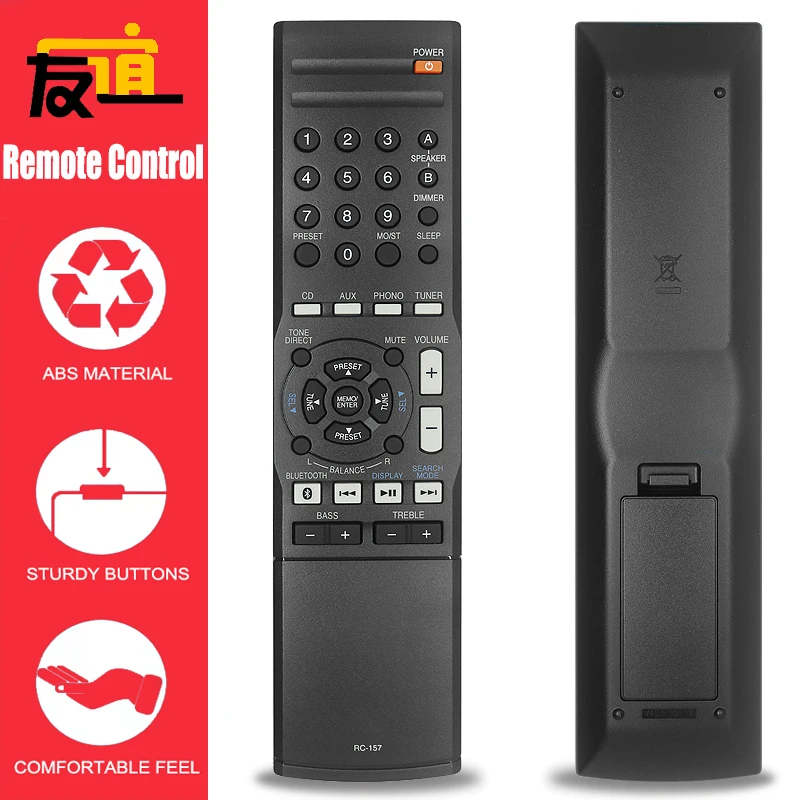 

Original RC-157 Remote FOR Sherwood RC-142 RD-6504 RC-5503 RD-6500 RX-4508 RX-4209 RX-4208 AM/FM 4-Ch Stereo AV Receiver