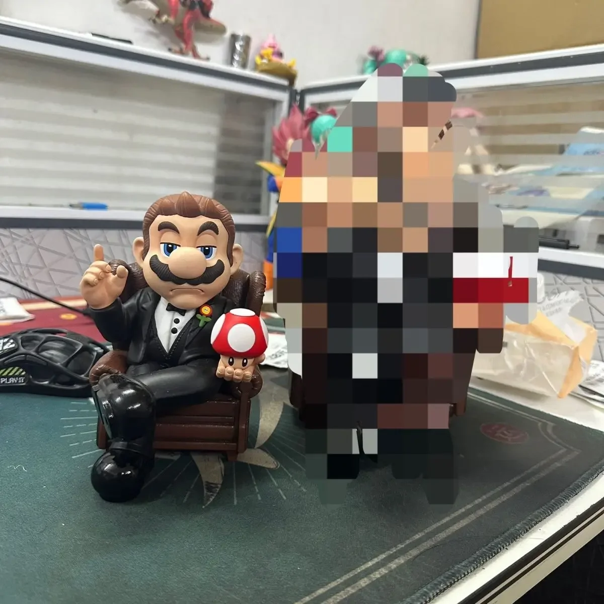 Figuras de acción de Mario Maurer, modelo de colección de PVC, juguetes de adorno, regalos de cumpleaños, 16cm