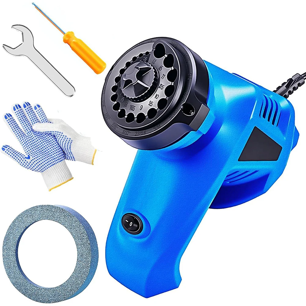 

Electric Drill Sharpener For All 3-12mm Twist Drill Bits, Multifunctional Drill Grinder, 8000 RPM Power Tool