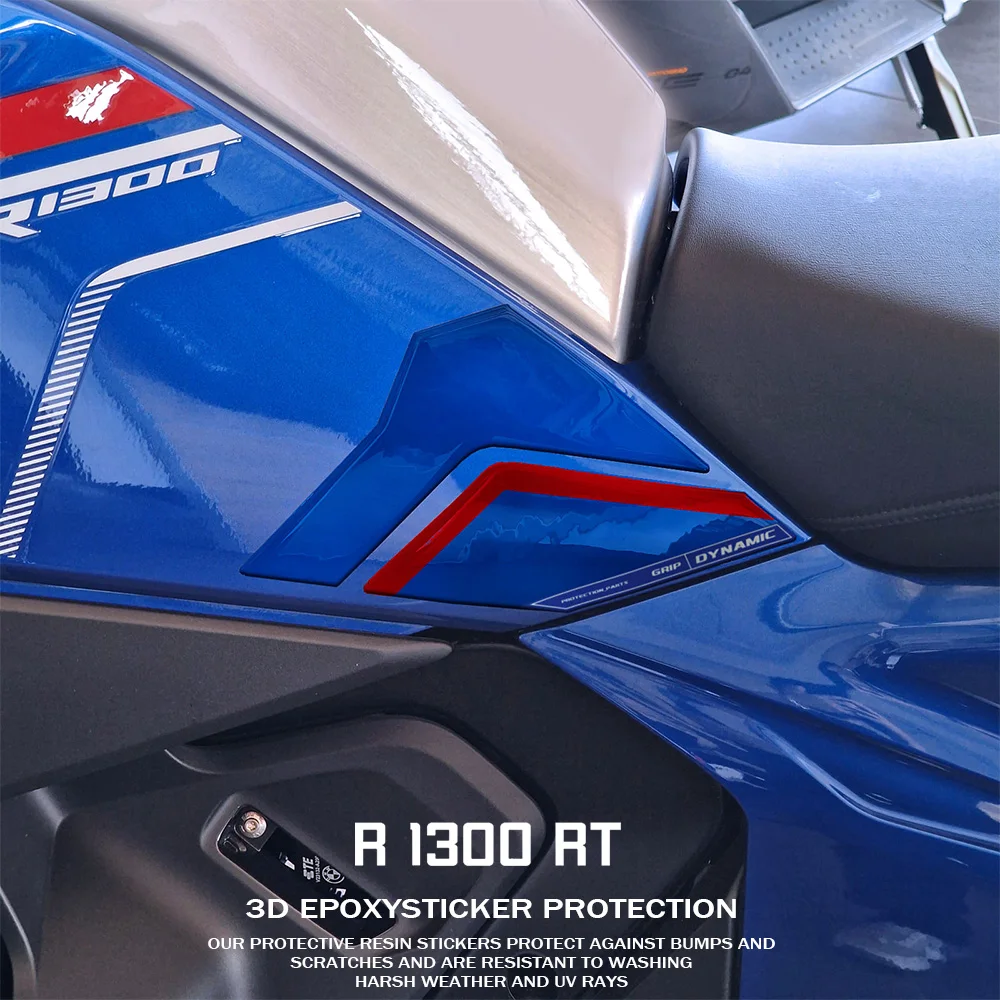 

For R 1300 RT 2025 R1300RT Accessories 3D Gel Sticker Protection Motorcycle Tank Side Decal Tank Pad