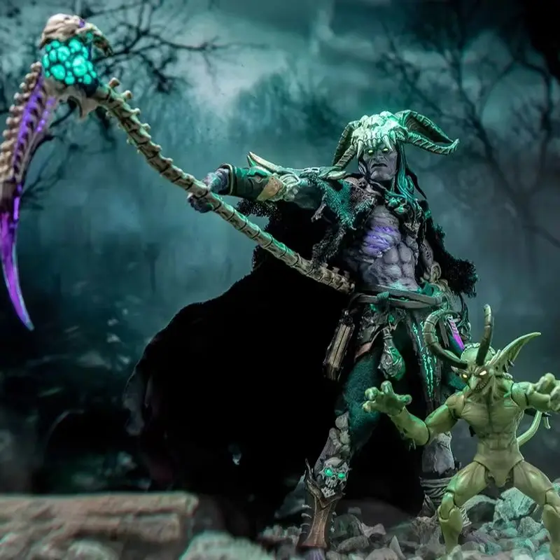 

Memory Toys Scale Soldier 1/12 Adventurer World Necromancer Baron Salman Demon Little Devil Full Set 6in Action Toy Child'S Gift