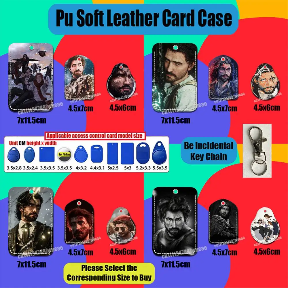 For Gustave Clair Obscur Expedition 33 For Air Tag Case Card Holder Sleeve ID Badge Credit Bank Access For AirTag Case Shell