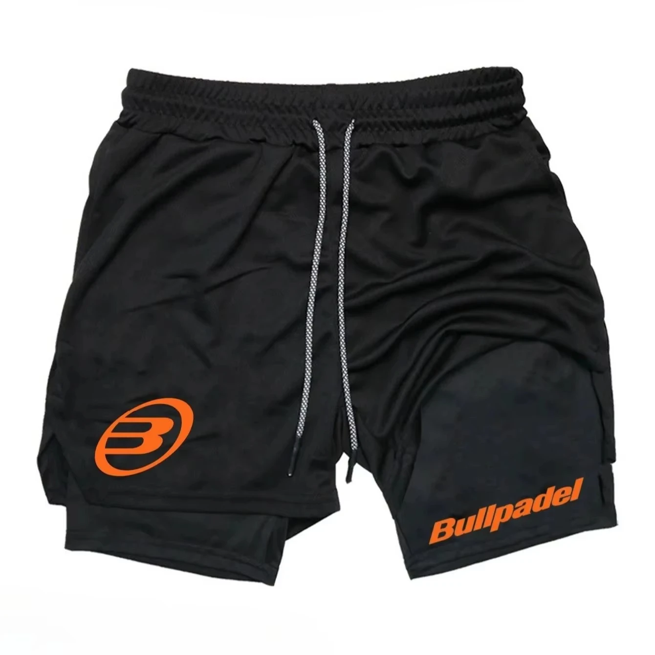 Image of 2026Berserk - Herren 2-in-1 Sportshorts, Schnelltrocknende Laufshorts, für Fitness- und Krafttraining, Doppellagige Freizeitshorts
