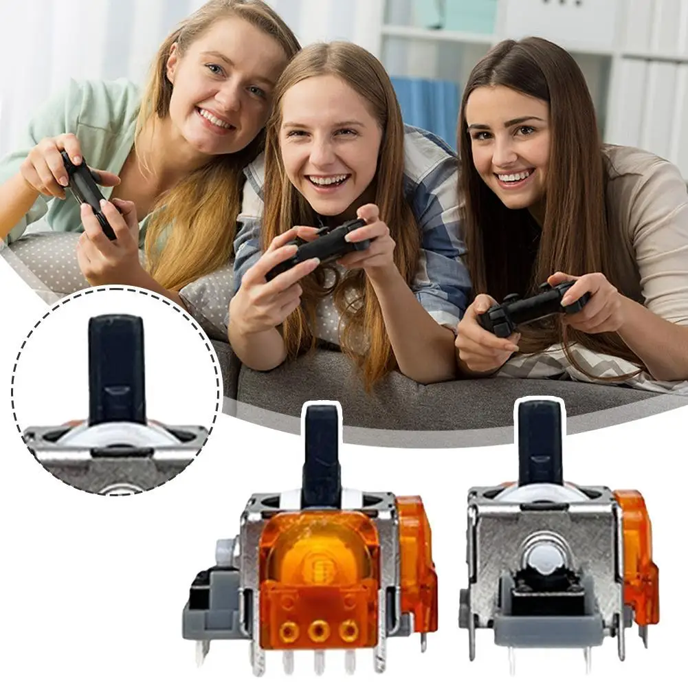 TMR Electromagnetic Thumbstick - MR Control Stick 3D Analog Replacement for SWITCH PRO Controllers 1pcs