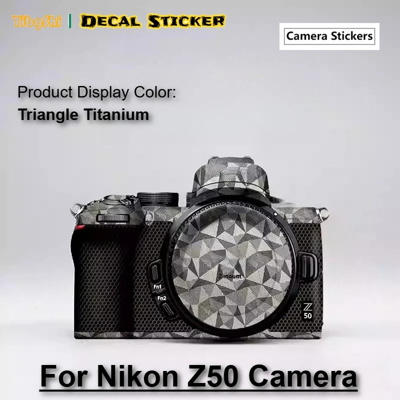 Für Nikon Z50 Kamera Aufkleber Anti-Scratch Schützende Haut Aufkleber Vinyl Wrap Film Schutz Mantel Z50