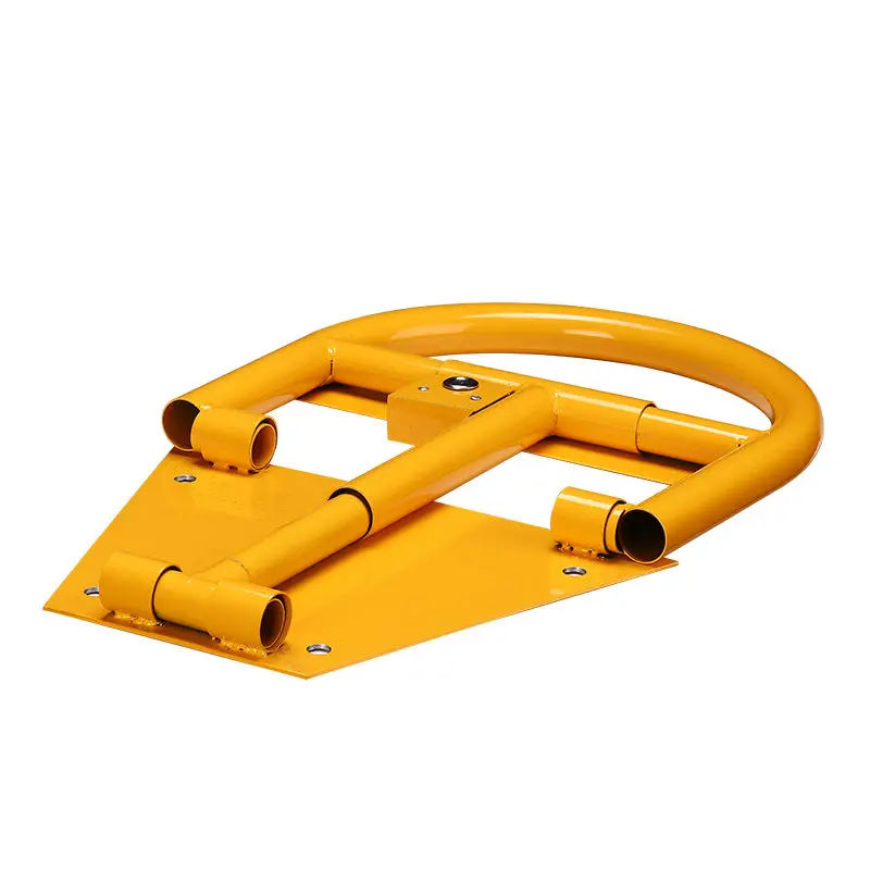 

Parking space lock ground Thickened anti-collision fixed parking pile column ground