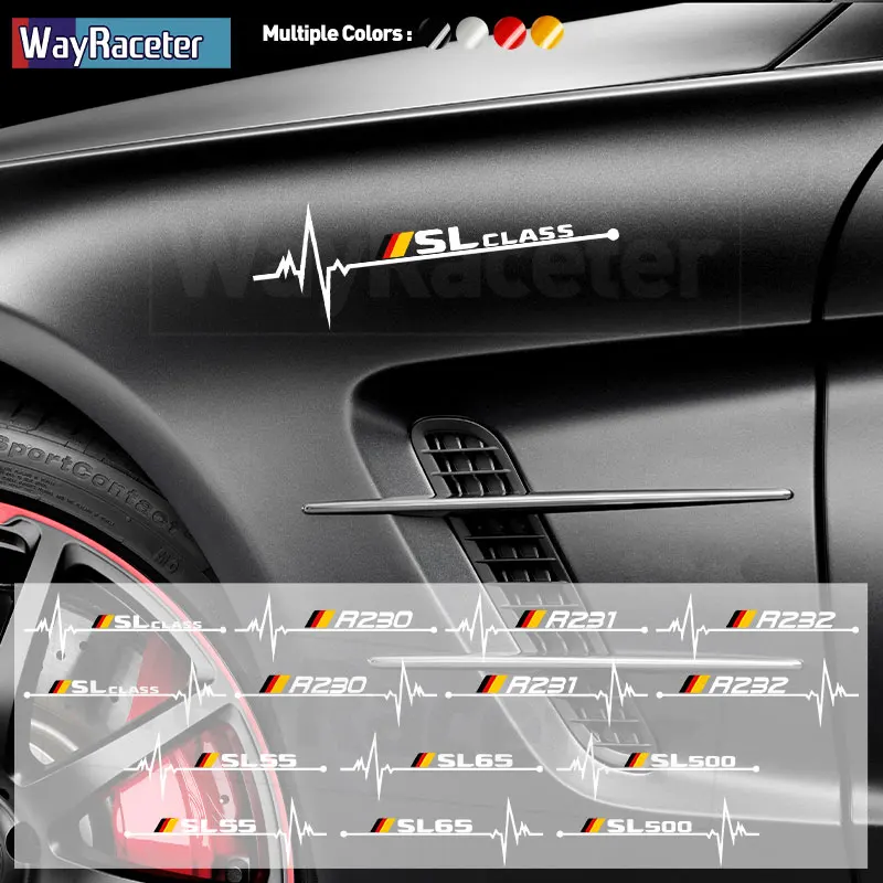 

Светоотражающая виниловая наклейка, наклейка на окно с немецким флагом для Mercedes Benz SL Class R129 R230 R231 R232 SL500 SL63 SL55 SL65, 2 шт.